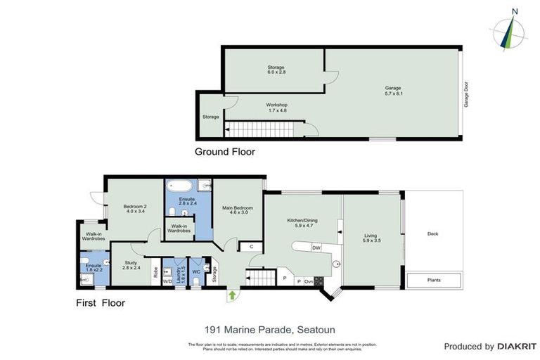 Photo of property in 191 Marine Parade, Seatoun, Wellington, 6022