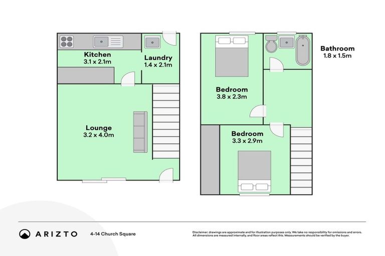 Photo of property in 4/14 Church Square, Addington, Christchurch, 8024