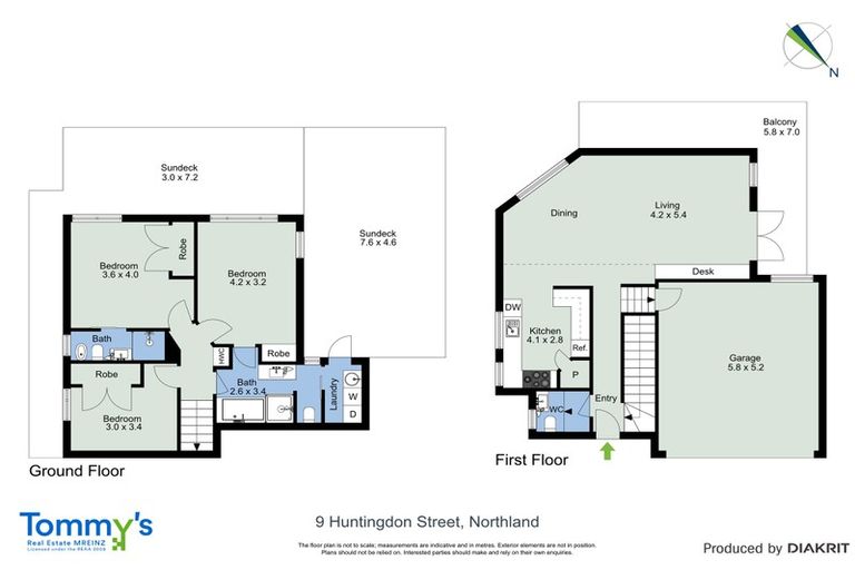 Photo of property in 9 Huntingdon Street, Northland, Wellington, 6012