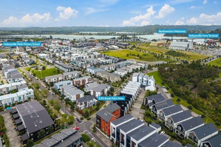 Photo of property in 3/85 Bomb Point Drive, Hobsonville, Auckland, 0616