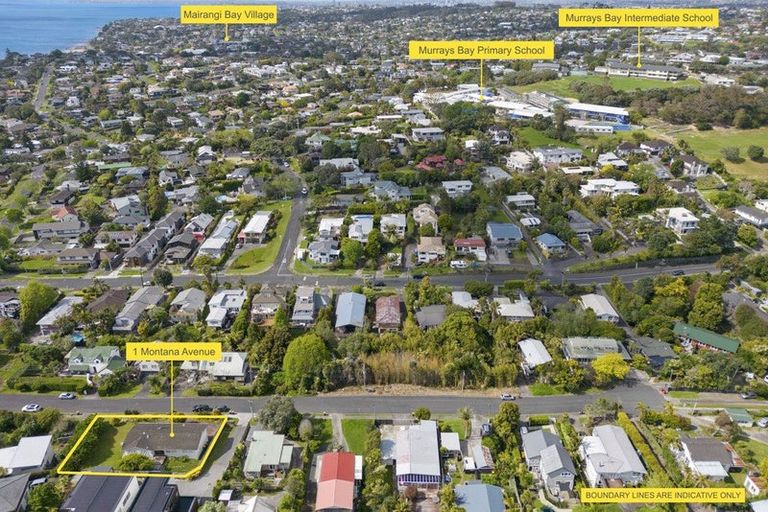Photo of property in 1 Montana Avenue, Murrays Bay, Auckland, 0630