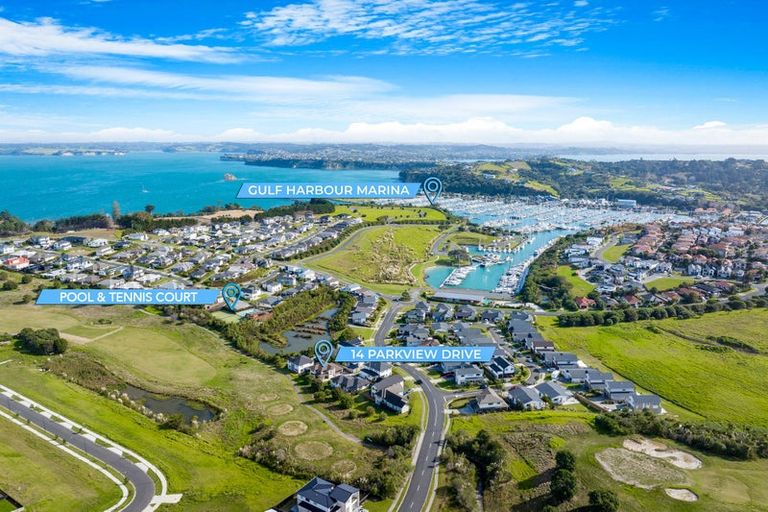 Photo of property in 14 Parkview Drive, Gulf Harbour, Whangaparaoa, 0930