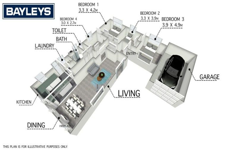 Photo of property in 13e York Crescent, Westown, New Plymouth, 4310