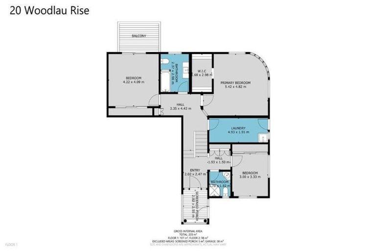 Photo of property in 20 Woodlau Rise, Huntsbury, Christchurch, 8022