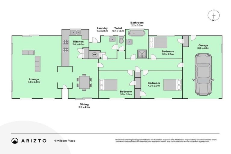 Photo of property in 4 Milsom Place, Te Puke, 3119