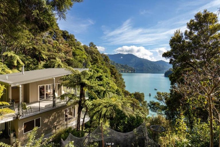 Photo of property in 1703 Kenepuru Road, Te Mahia, Picton, 7282