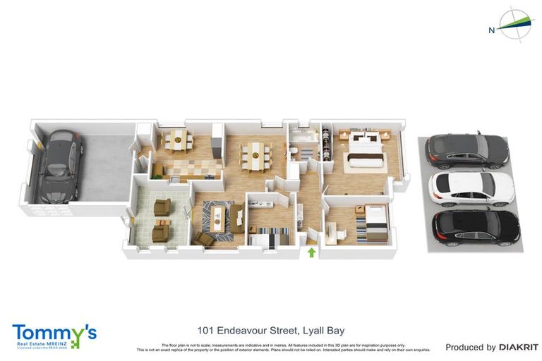 Photo of property in 101 Endeavour Street, Lyall Bay, Wellington, 6022