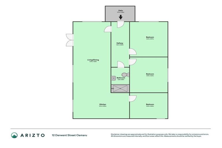 Photo of property in 12 Derwent Street, Oamaru, 9400