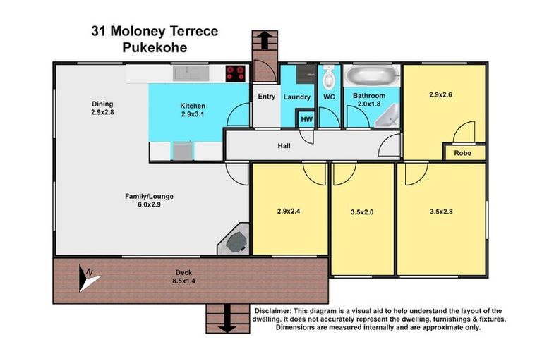 Photo of property in 31 Moloney Terrace, Pukekohe, 2120