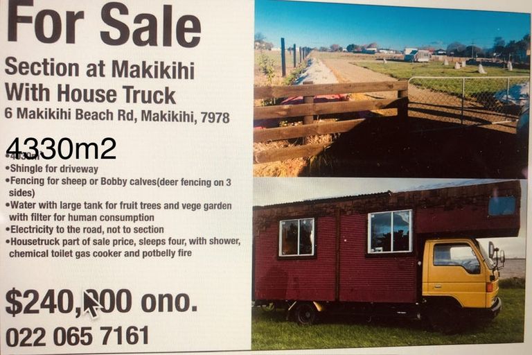 Photo of property in 6 Makikihi Beach Road, Makikihi, Waimate, 7978