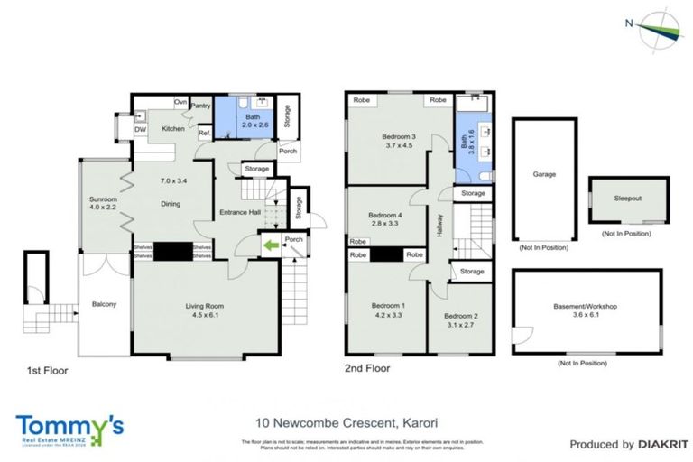 Photo of property in 10 Newcombe Crescent, Karori, Wellington, 6012