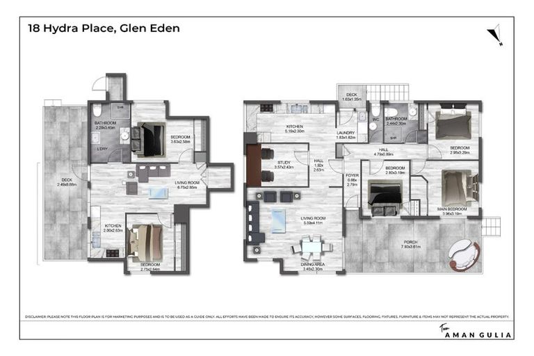 Photo of property in 18 Hydra Place, Glen Eden, Auckland, 0602