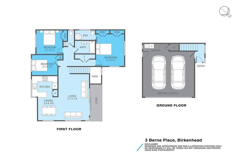 Photo of property in 3 Berne Place, Birkenhead, Auckland, 0626