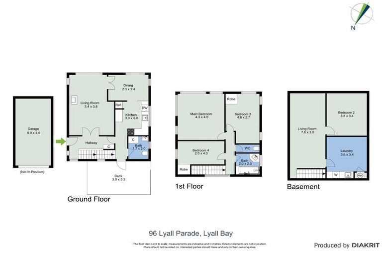 Photo of property in 96 Lyall Parade, Lyall Bay, Wellington, 6022