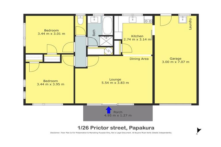 Photo of property in 1/26 Prictor Street, Papakura, 2110
