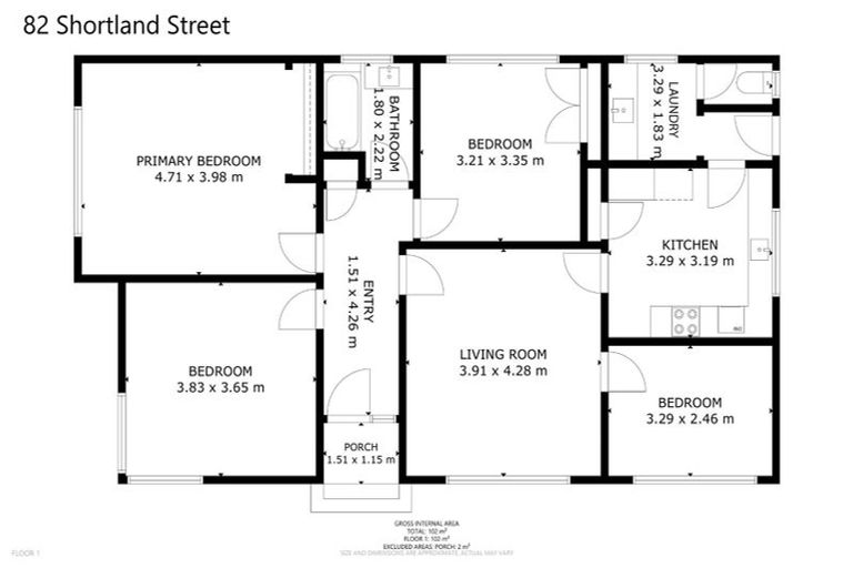 Photo of property in 82 Shortland Street, Wainoni, Christchurch, 8061