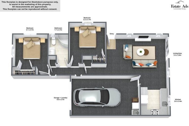 Photo of property in 11u1 Forster Avenue, Hillcrest, Hamilton, 3216