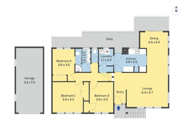 Photo of property in 1 Segedin Place, Glenfield, Auckland, 0629