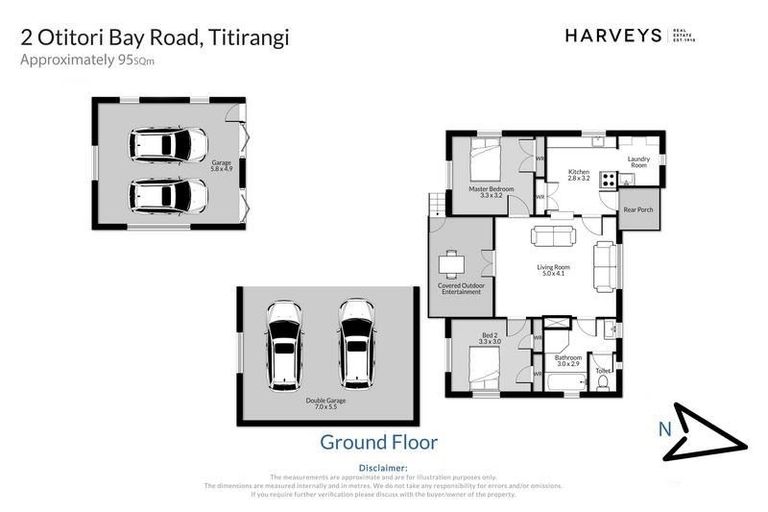 Photo of property in 2 Otitori Bay Road, Titirangi, Auckland, 0604