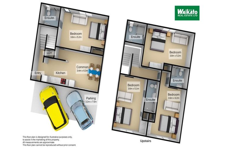 Photo of property in 19u3 Manning Street, Hamilton Central, Hamilton, 3204