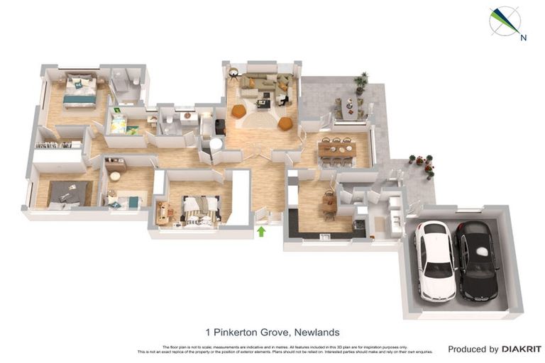 Photo of property in 1 Pinkerton Grove, Newlands, Wellington, 6037