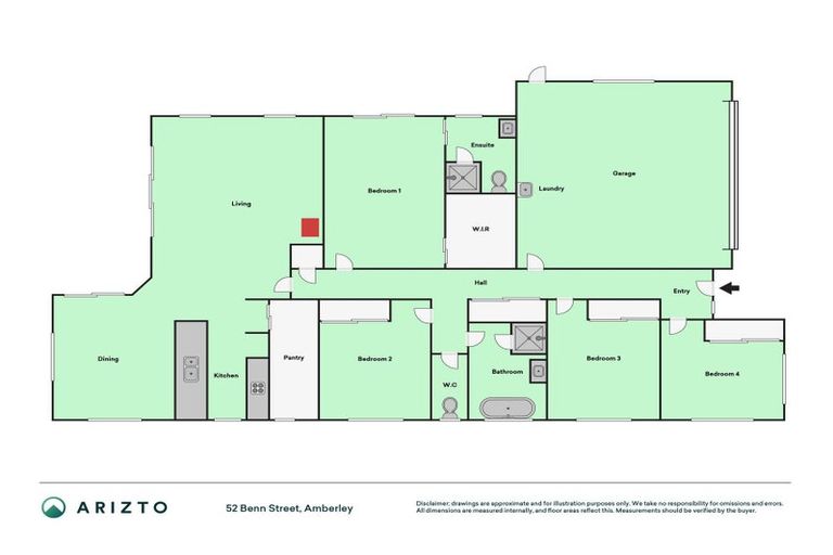 Photo of property in 52 Benn Street, Amberley, 7410