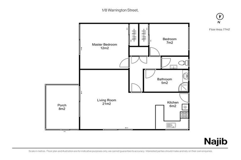 Photo of property in 1/8 Warrington Street, Mairehau, Christchurch, 8013