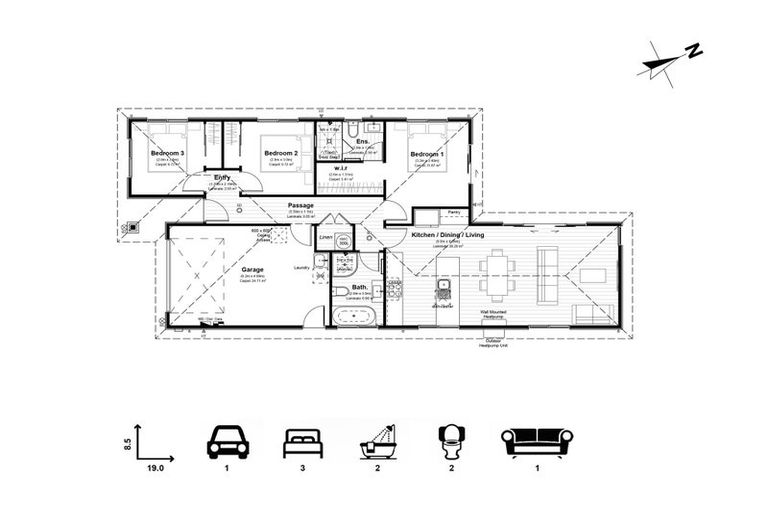 Photo of property in 36 Mabel Crescent, Halswell, Christchurch, 8025