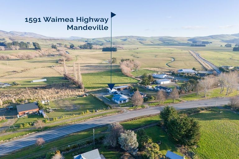 Photo of property in 1591 Waimea Highway, Mandeville, Gore, 9776