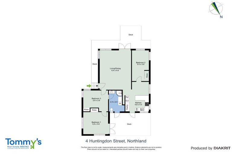 Photo of property in 4 Huntingdon Street, Northland, Wellington, 6012