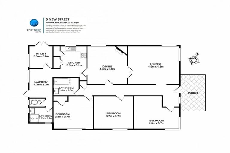 Photo of property in 5 New Street, Hamilton East, Hamilton, 3216