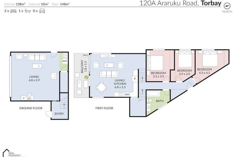 Photo of property in 120a Awaruku Road, Torbay, Auckland, 0630
