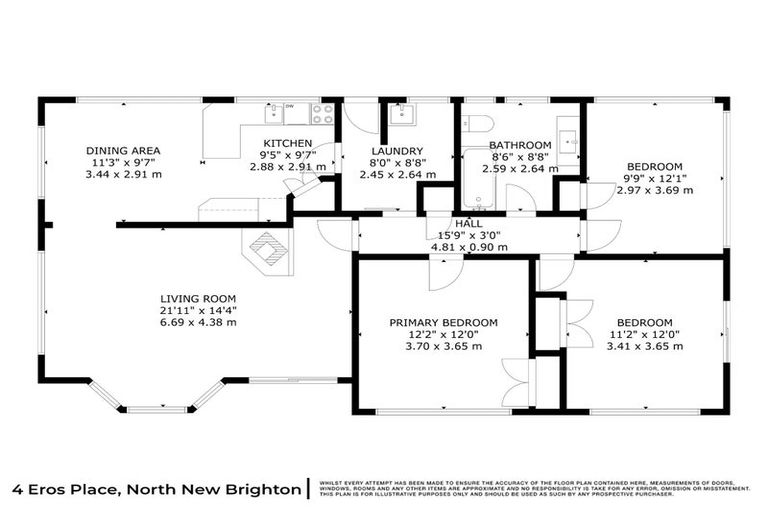 Photo of property in 4 Eros Place, North New Brighton, Christchurch, 8083