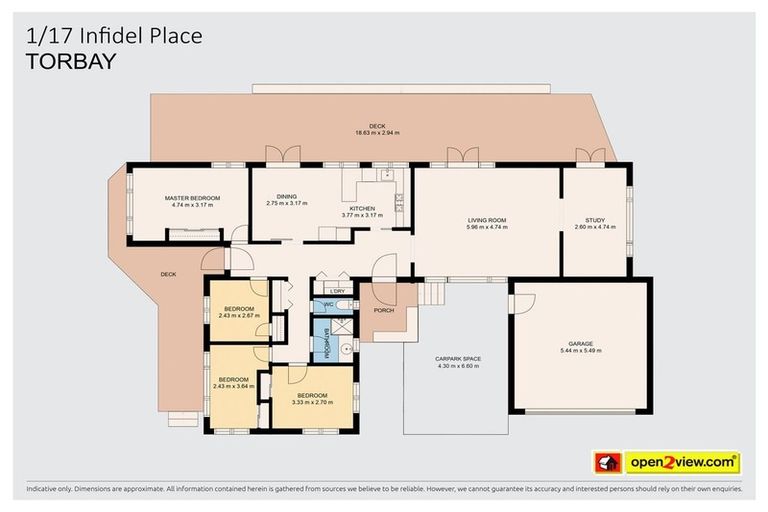 Photo of property in 1/17 Infidel Place, Torbay, Auckland, 0630