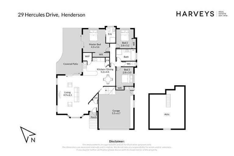 Photo of property in 29 Hercules Drive, Henderson, Auckland, 0612