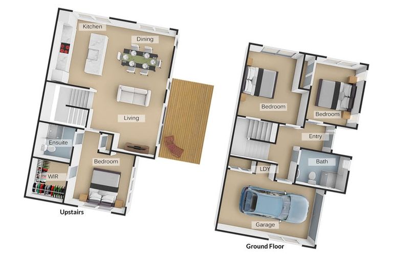 Photo of property in 20u1 Hunter Street, Hamilton Lake, Hamilton, 3204