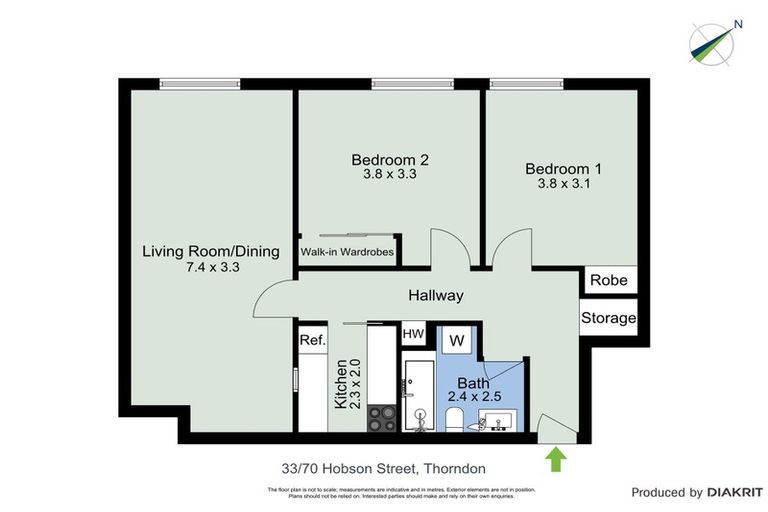 Photo of property in Hobson Court Flats, 33/70u Hobson Street, Thorndon, Wellington, 6011