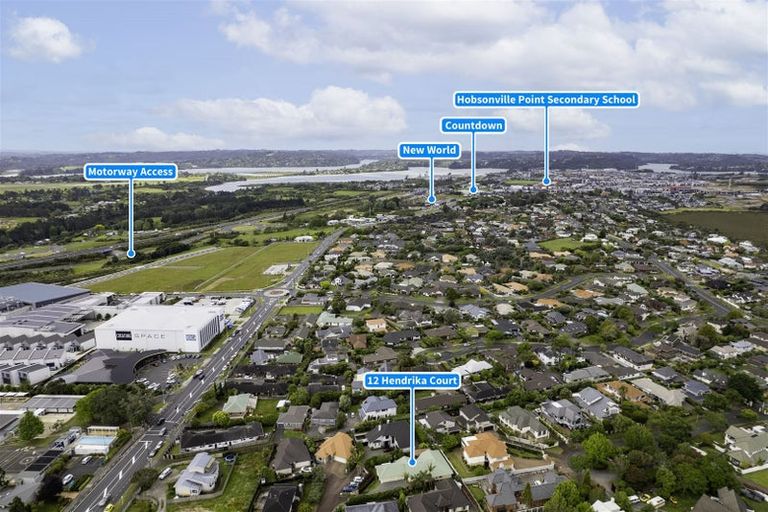 Photo of property in 12 Hendrika Court, Hobsonville, Auckland, 0618