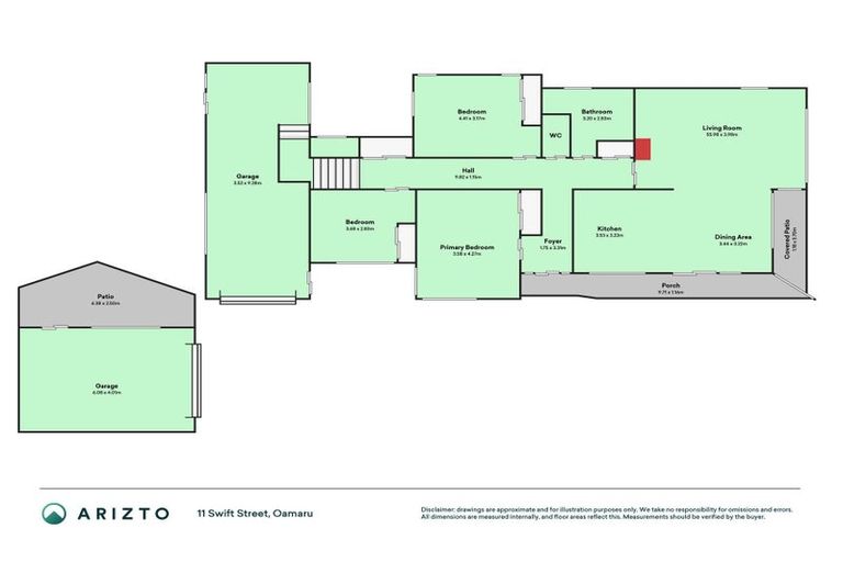 Photo of property in 11 Swift Street, South Hill, Oamaru, 9400