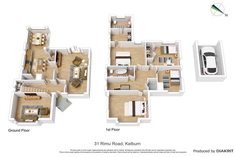 Photo of property in 31 Rimu Road, Kelburn, Wellington, 6012