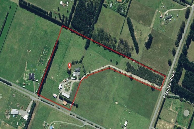 Photo of property in 763 Poyntzs Road, Eyrewell, Rangiora, 7476