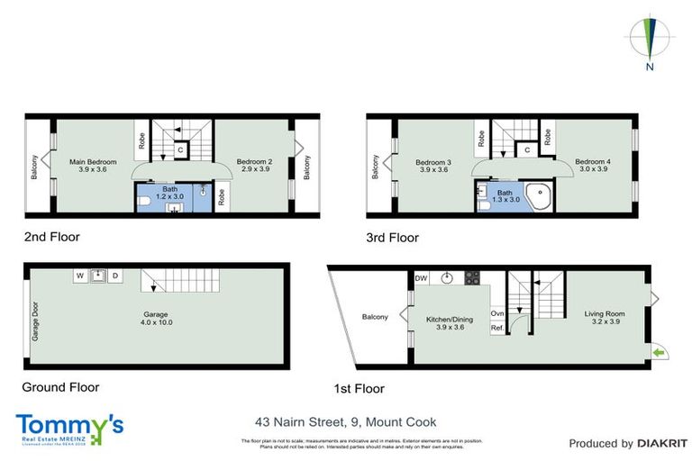 Photo of property in 9/43 Nairn Street, Mount Cook, Wellington, 6011