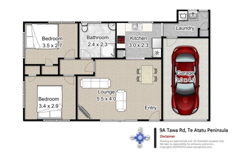 Photo of property in 9a/1 Tawa Road, Te Atatu Peninsula, Auckland, 0610