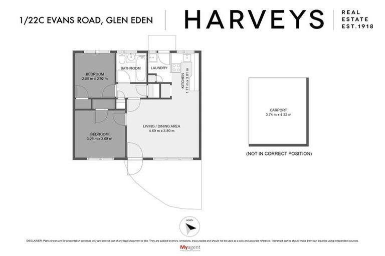 Photo of property in 1/22c Evans Road, Glen Eden, Auckland, 0602