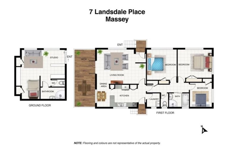 Photo of property in 7 Landsdale Place, Massey, Auckland, 0614