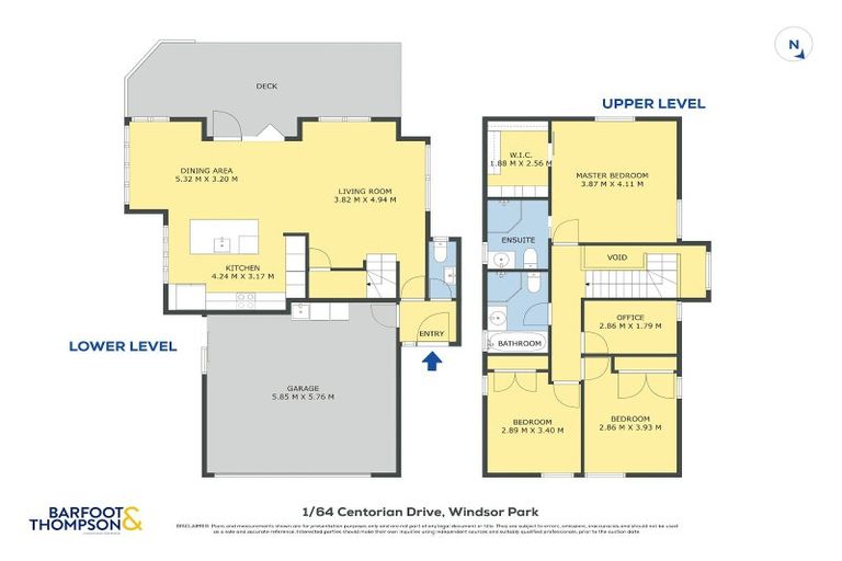 Photo of property in 1/64 Centorian Drive, Windsor Park, Auckland, 0632
