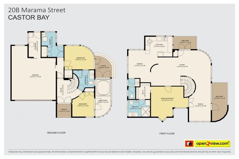 Photo of property in 1/20 Marama Street, Castor Bay, Auckland, 0620