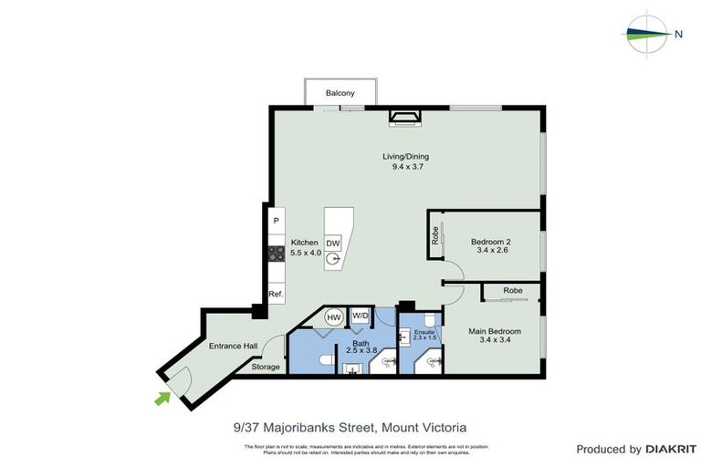Photo of property in 37u9 Majoribanks Street, Mount Victoria, Wellington, 6011