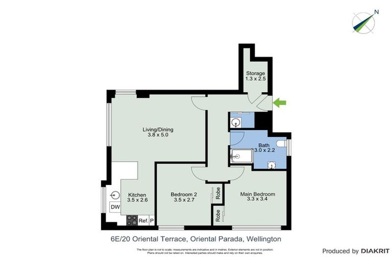 Photo of property in Jerningham Apartments, 20 Oriental Terrace, Oriental Bay, Wellington, 6011