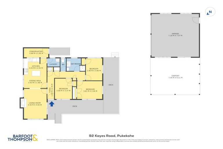Photo of property in 92 Kayes Road, Pukekohe, 2120